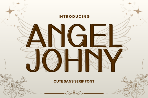Angel Johny: A Cute Sans Serif Font for Warm, Approachable Branding