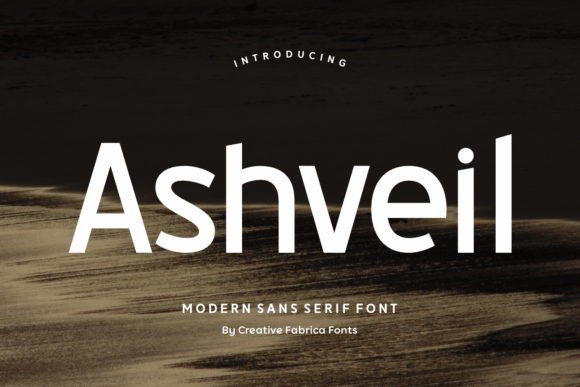 Ashveil: A Bold Sans Serif Font for Crisp Campaign Visuals