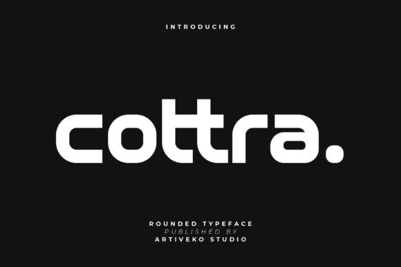 Cottra: A Fresh Sans Serif Font for Modern Editorial Design