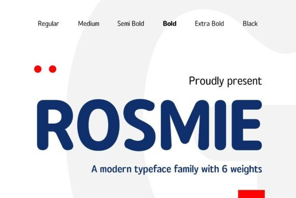 Exploring the Rosmie Font: A Modern Sans Serif for Versatile Design