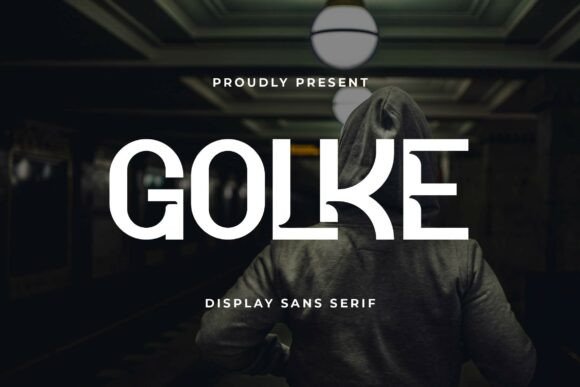 Golke: A Bold Sans Serif Font for Impactful Editorial Design