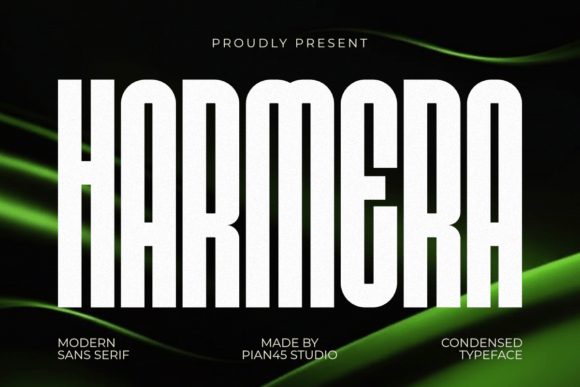 Harmera: A Bold Sans Serif Font That Elevates Small Business Branding