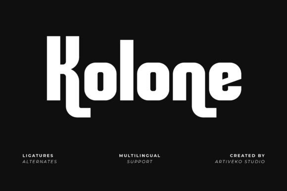 Kolone: A Modern Sans Serif Font Review