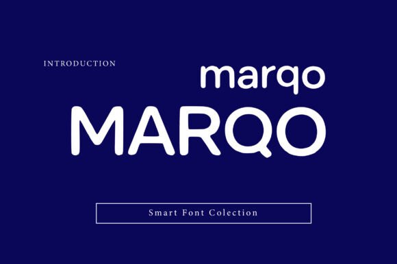 Marqo: A Playful Sans Serif Font for Makers