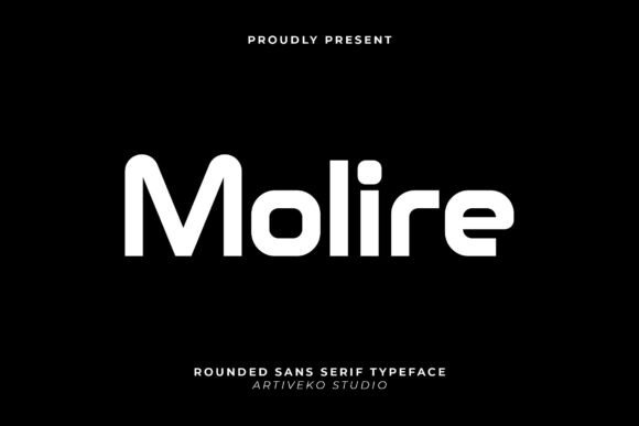 Molire: A Stylish Sans Serif Font for Modern Marketing Design