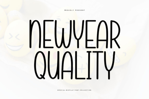 Newyear Quality: A Handwritten Sans Serif Font for Editorial Design