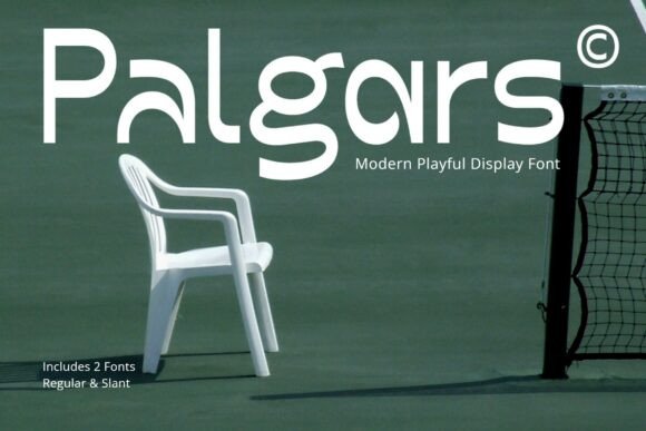 Palgars: A Modern Sans Serif Font for Playful Branding