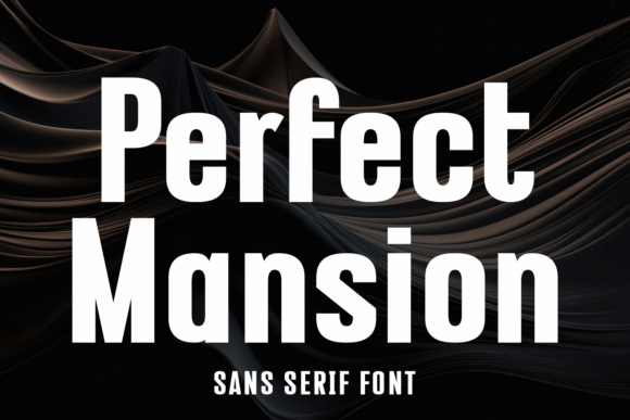 Perfect Mansion: A Condensed Grotesque Font for Bold Brand Identities