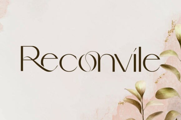 Reconvile: Elegant Sans Serif for Premium Design Projects