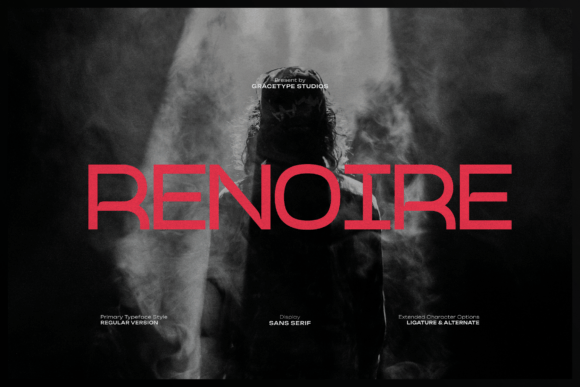 Renoire: A Bold Sans Serif Font for High-Impact Digital Campaigns