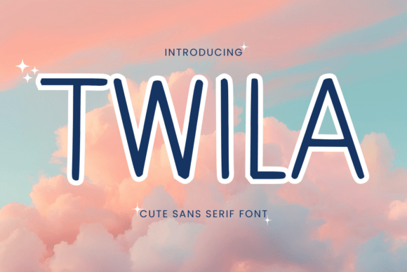 Twila: A Cute Fancy Sans Serif Font for Makers and Creative Sellers